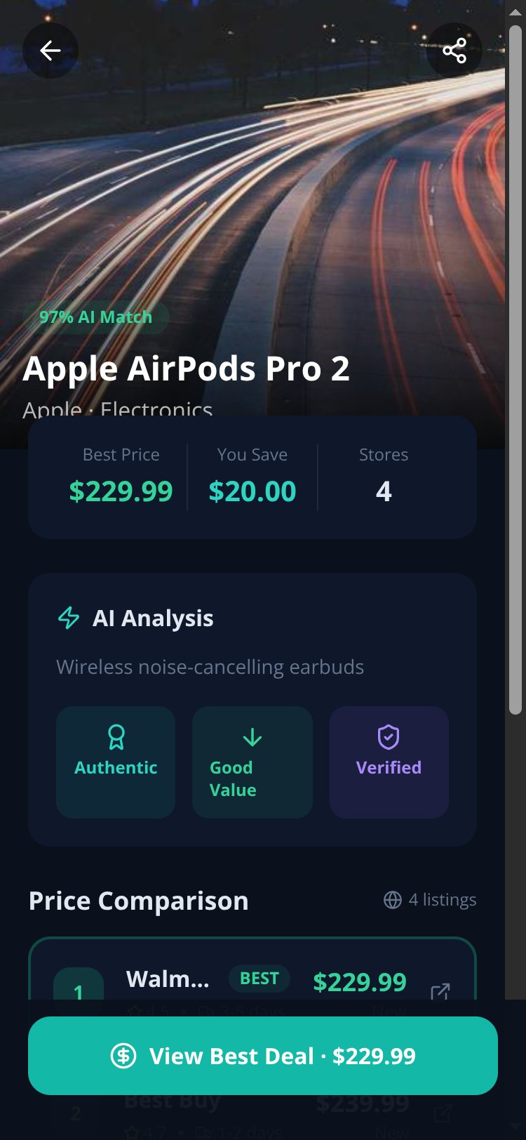 ShopLens AI screen 1