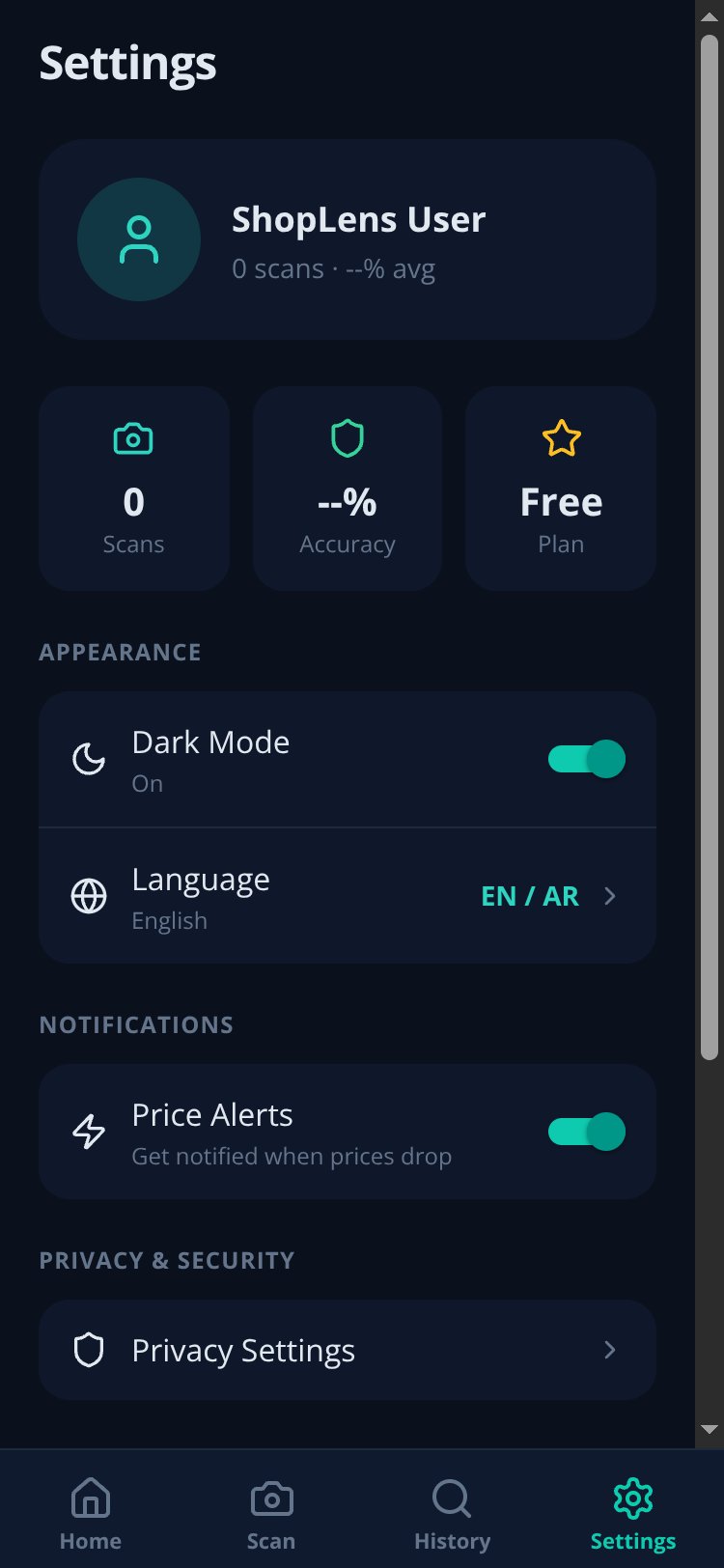 ShopLens AI screen 4