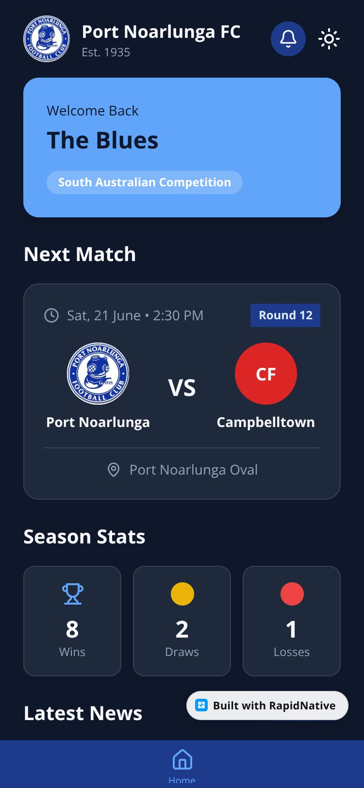Mobile App screen 1