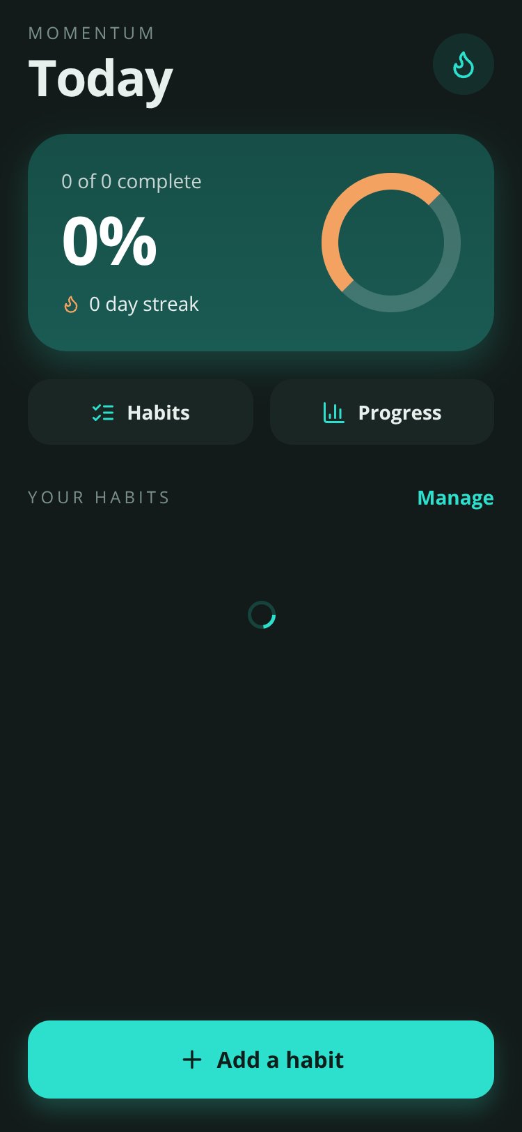 Momentum screen 2