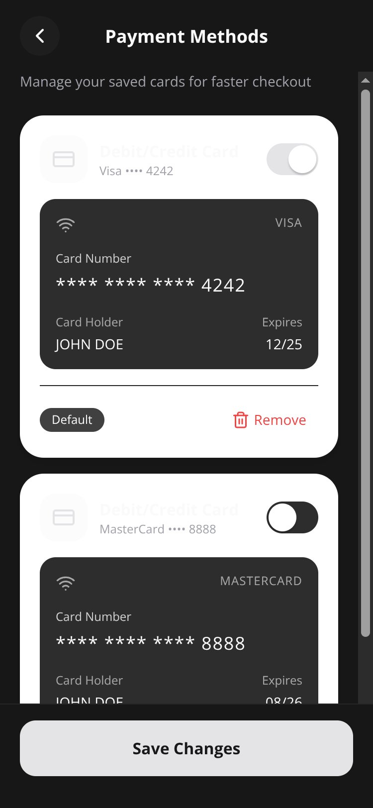 RapidNative App screen 1