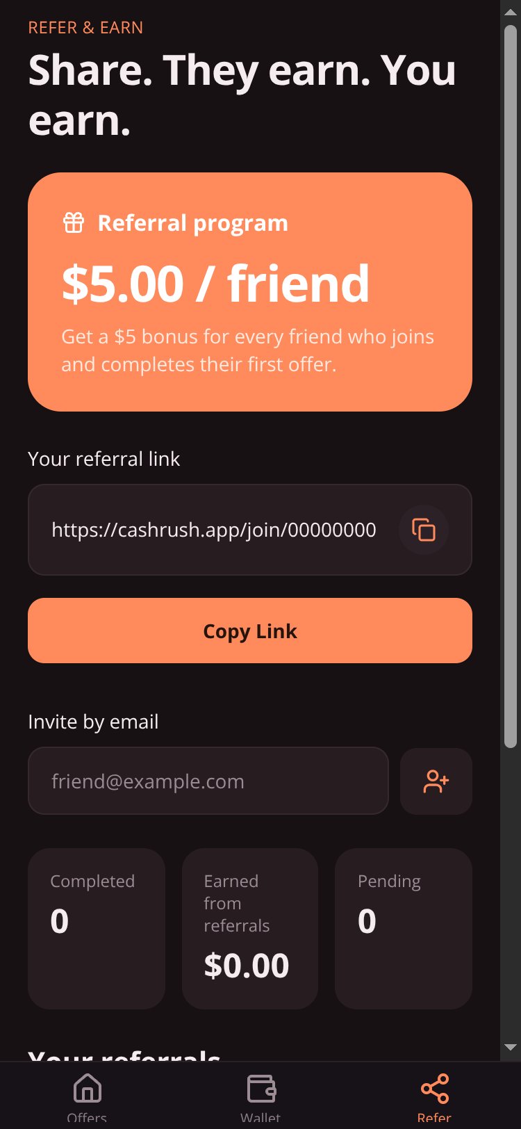 CashRush screen 4