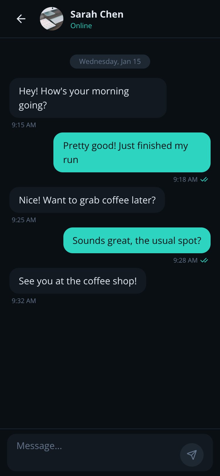 Chat screen 2