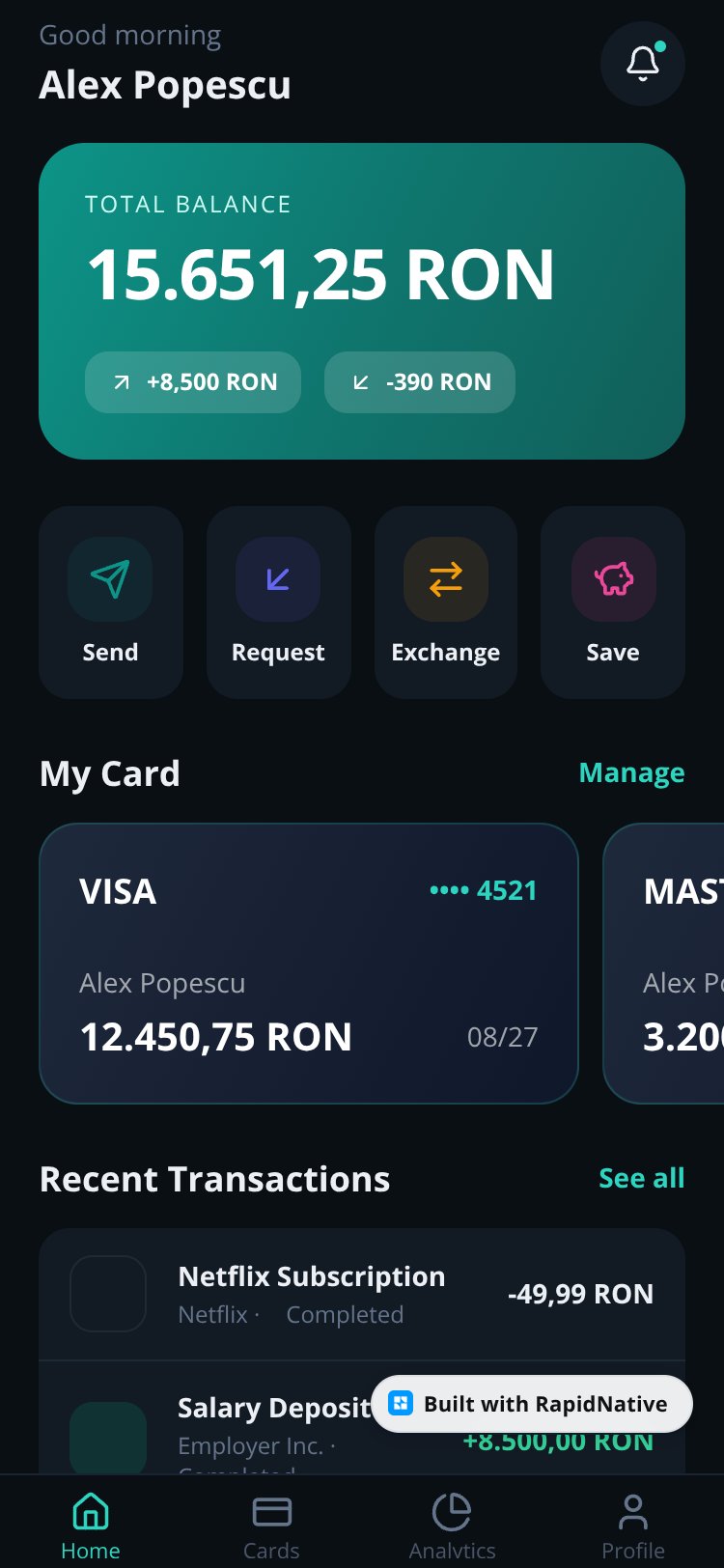 Revbank screen 2