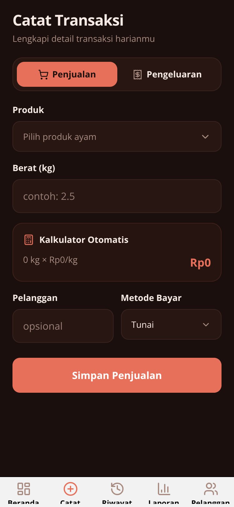 Buku Kas Ayam screen 3