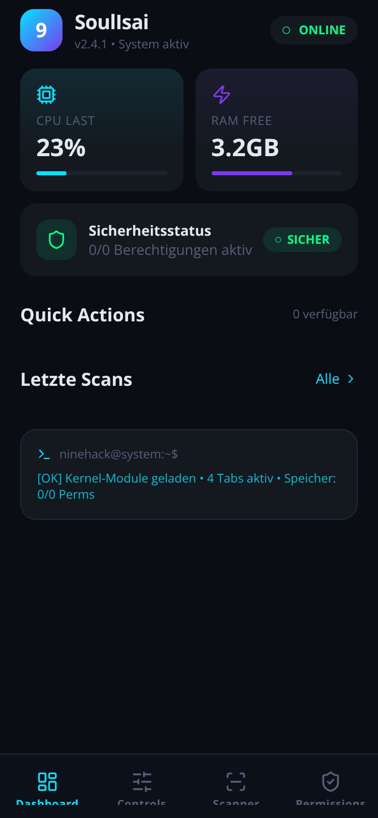 NineHack Copy screen 1