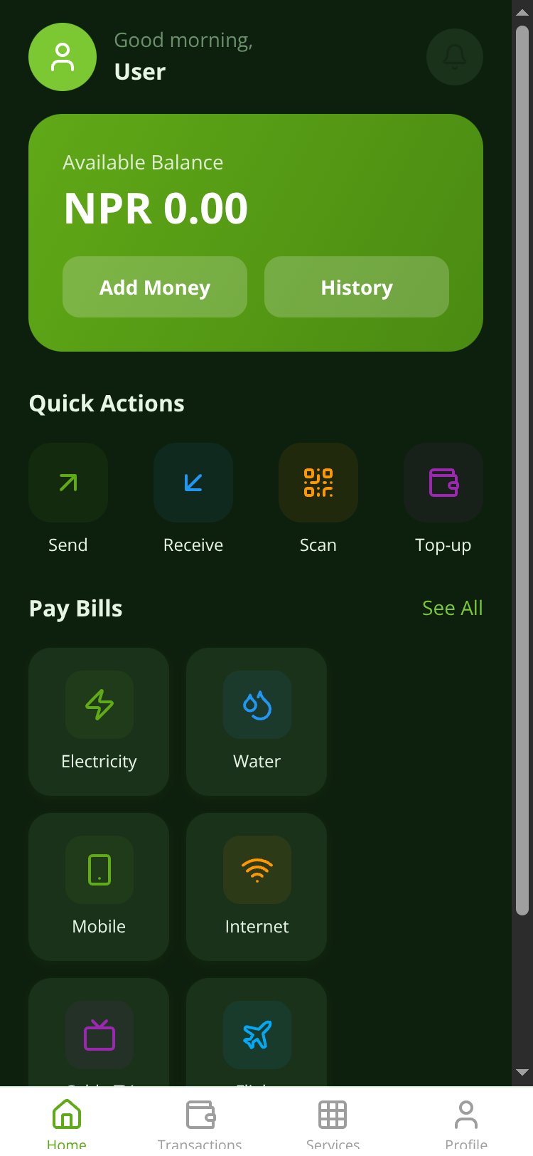 eSewa screen 1