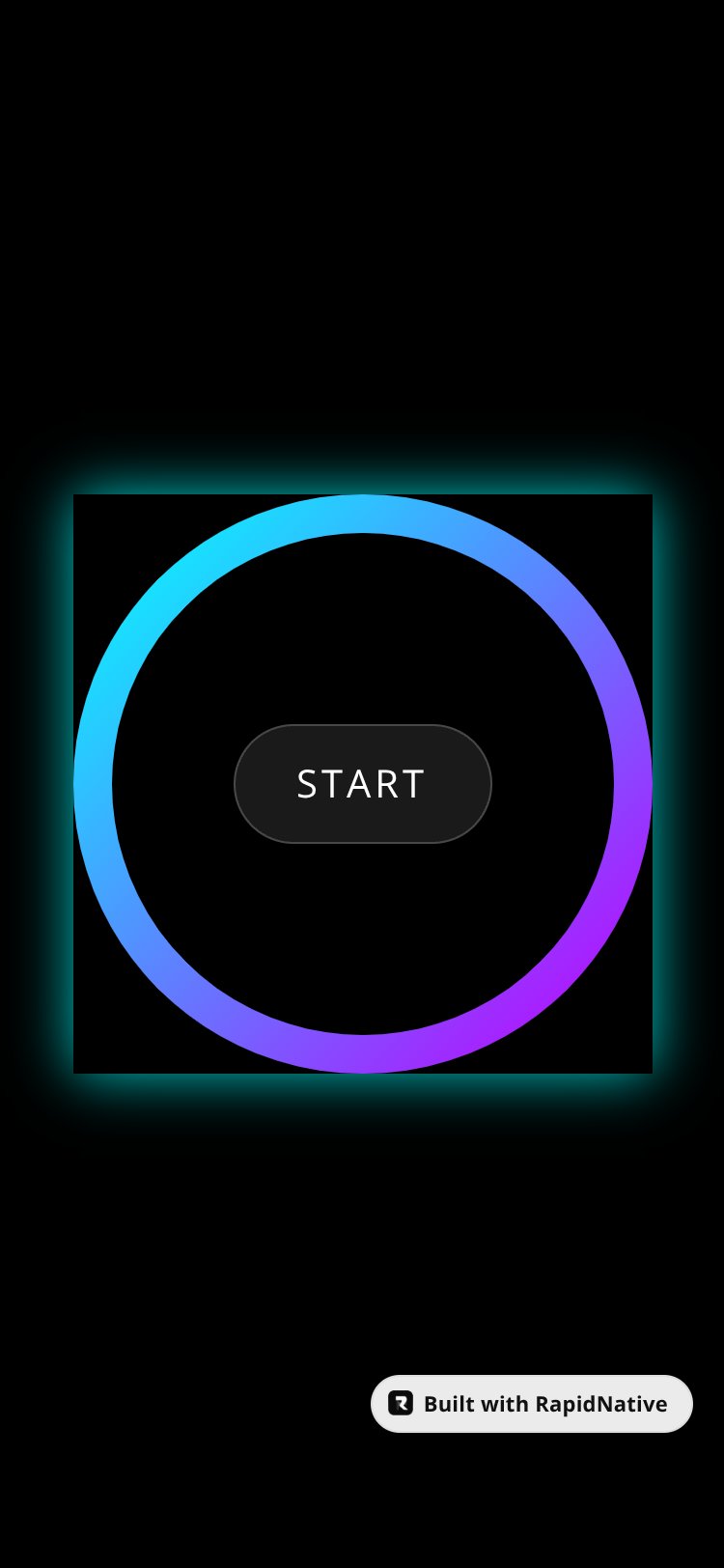 NeonPulse Timer screen 1
