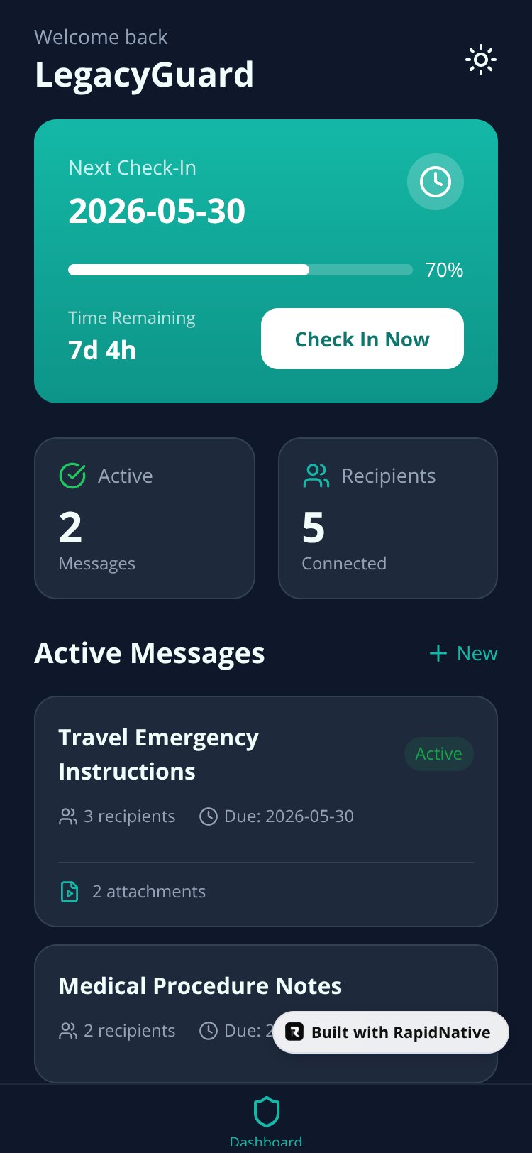 BrightBase screen 1