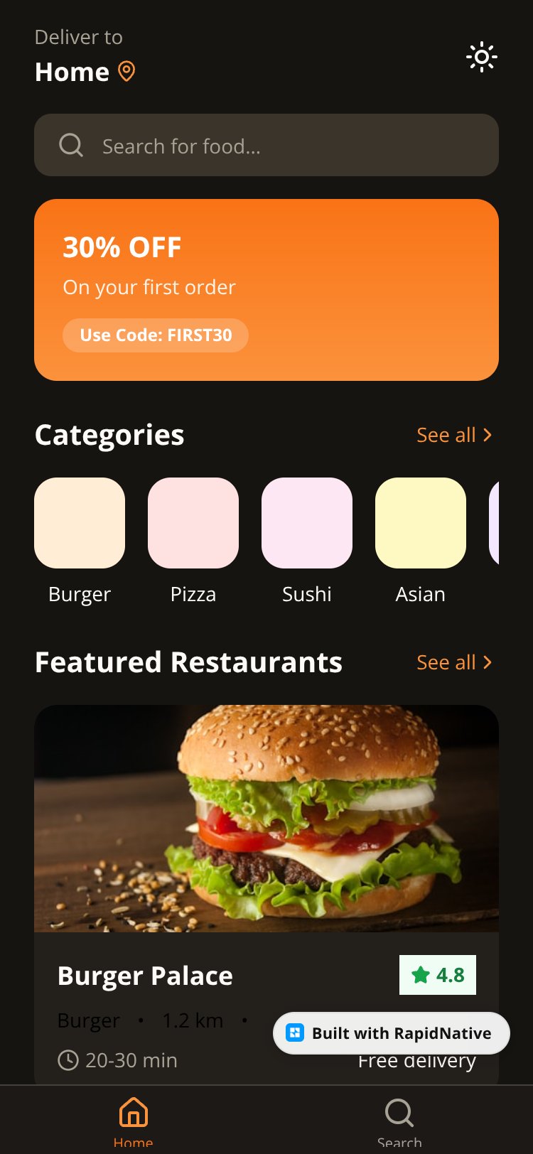 FoodFocus screen 3