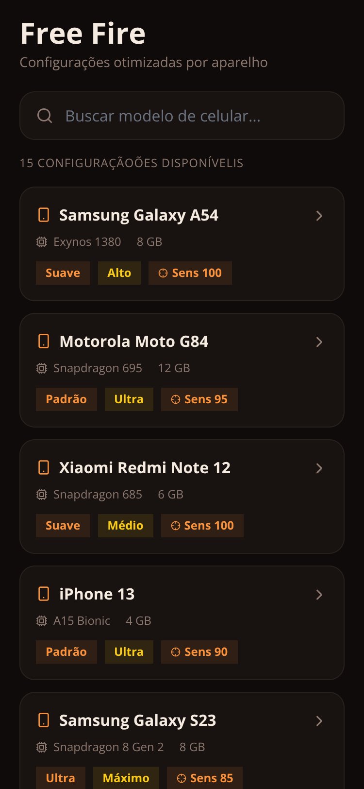 FF Sensei screen 1