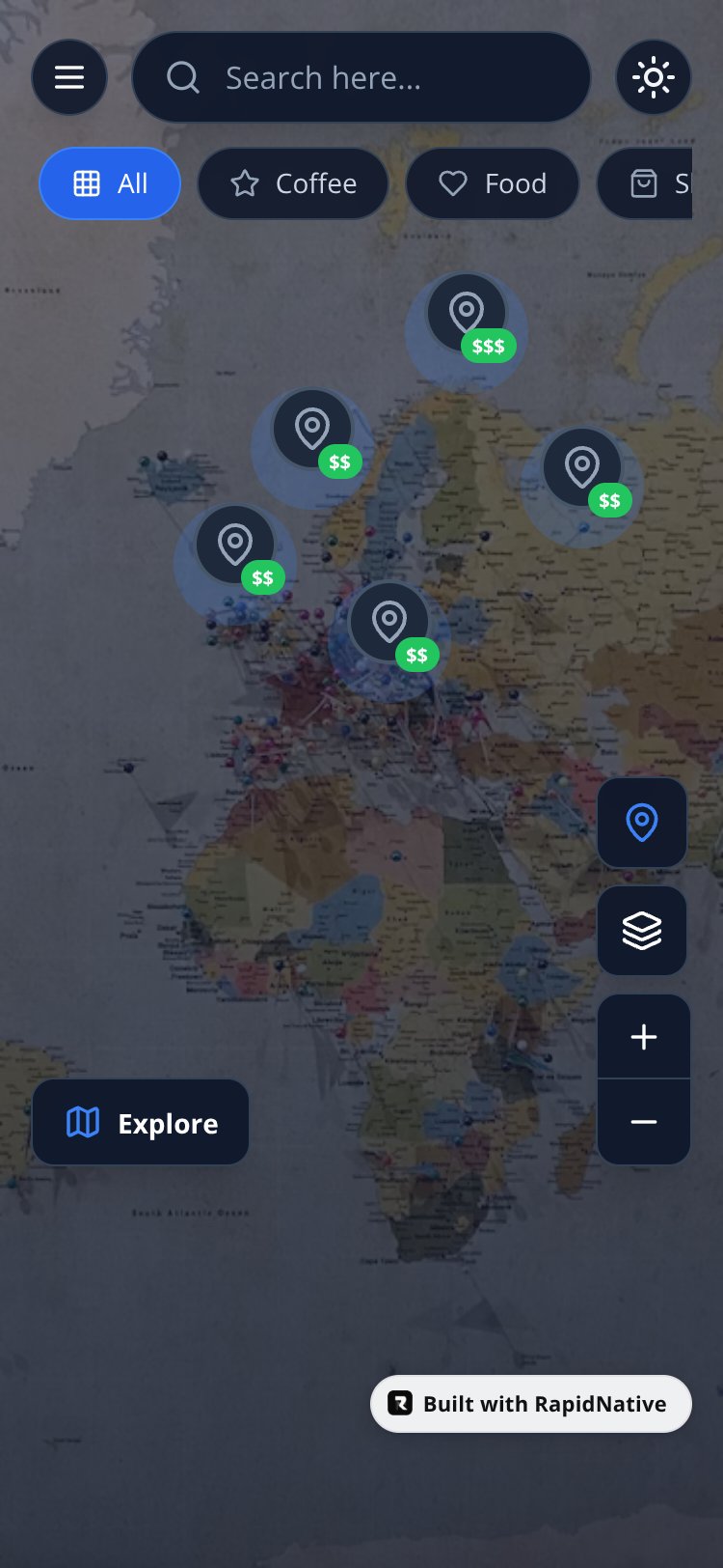 MapExplorer screen 1