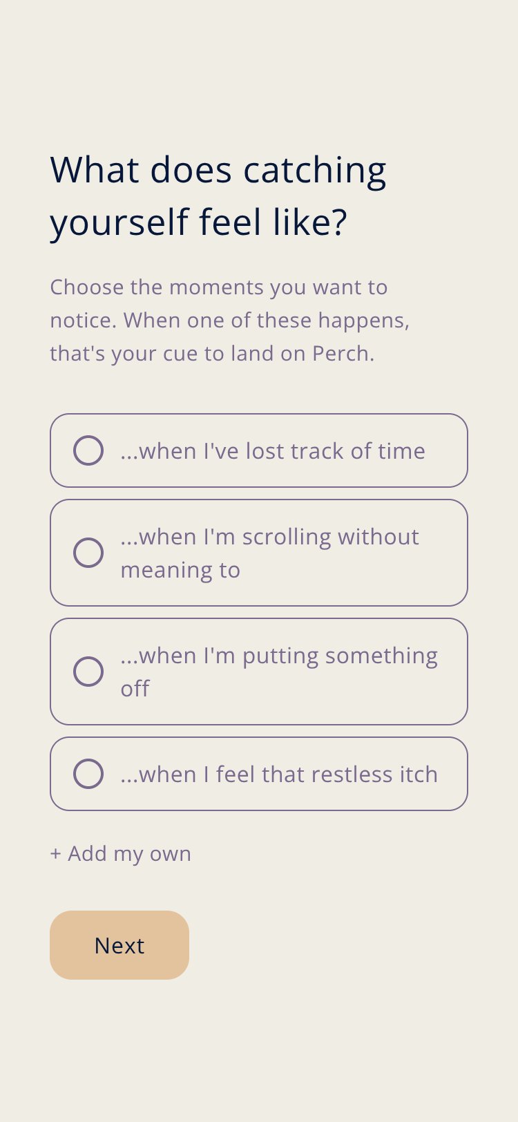 Settle screen 3
