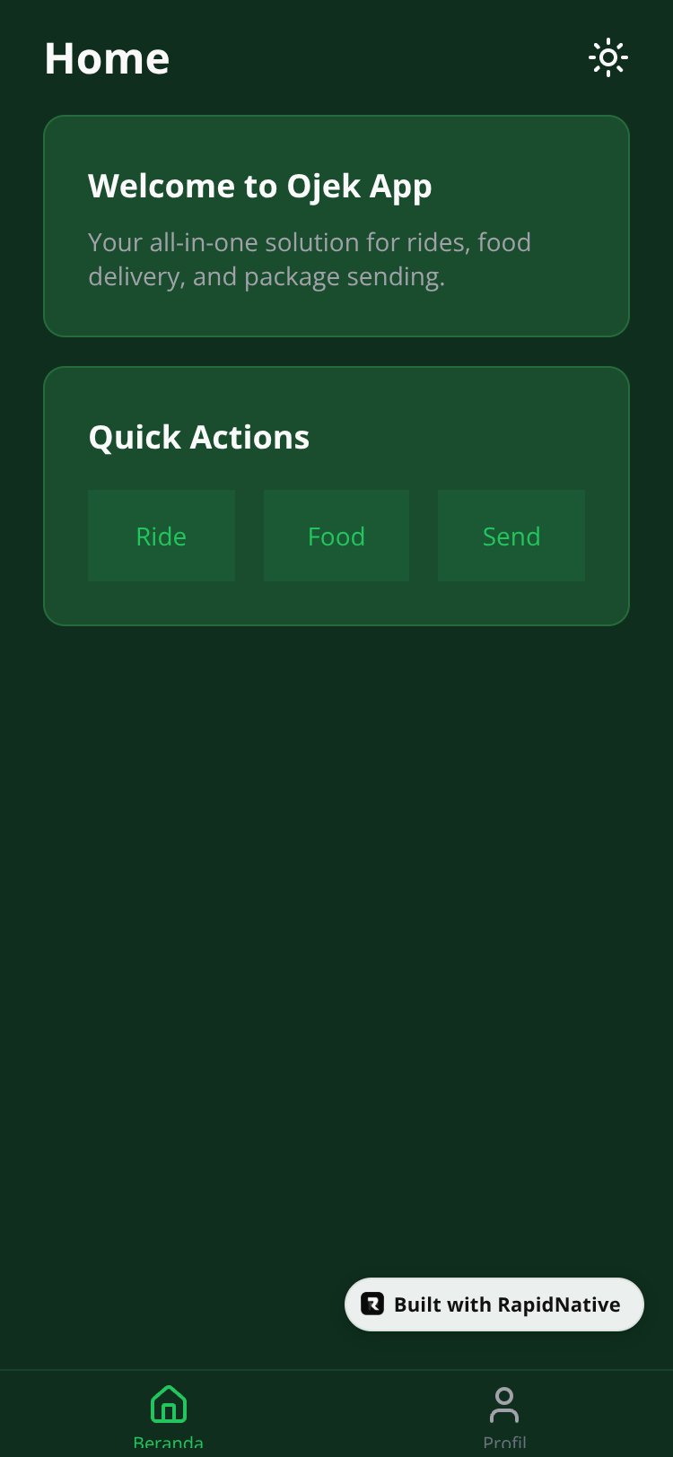 Omni App screen 4
