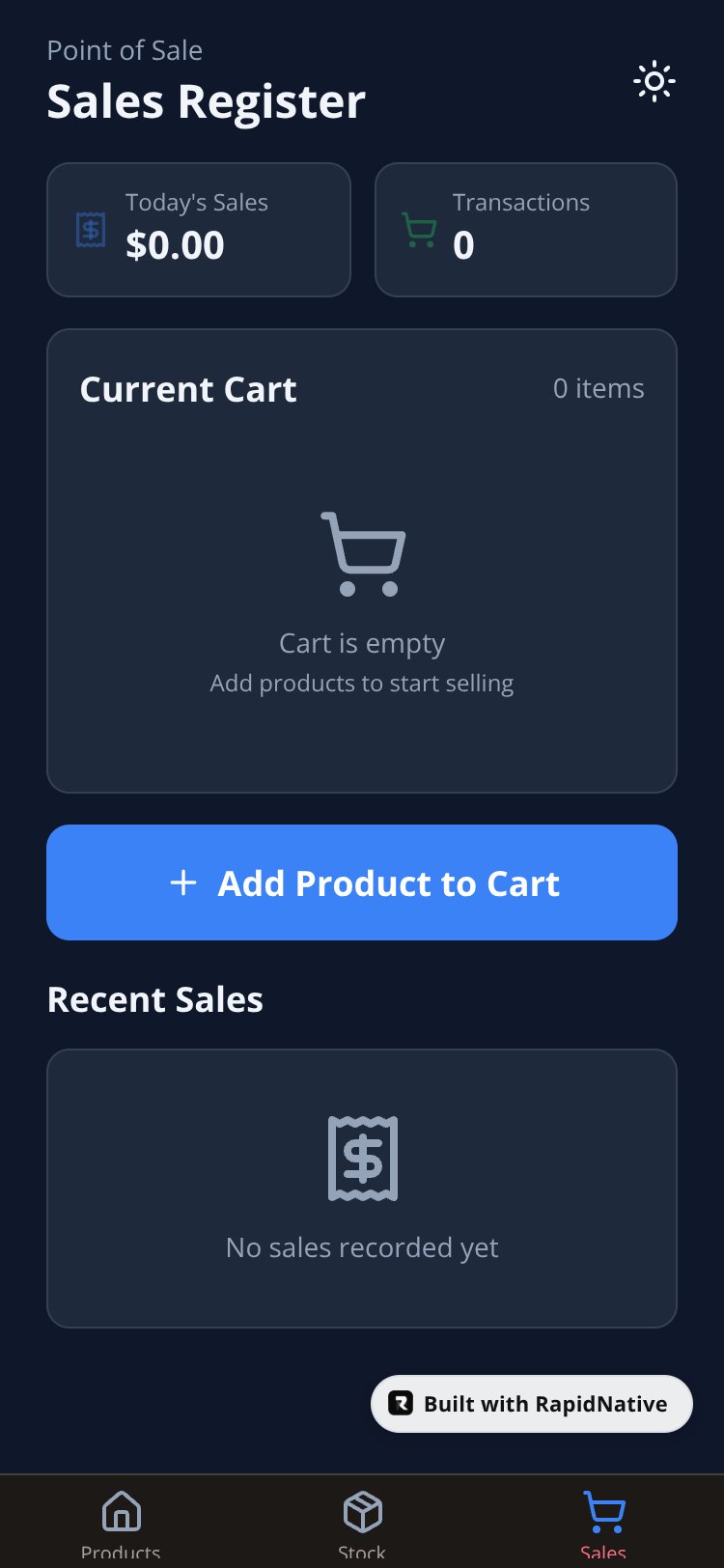 StockMaster Pro screen 2
