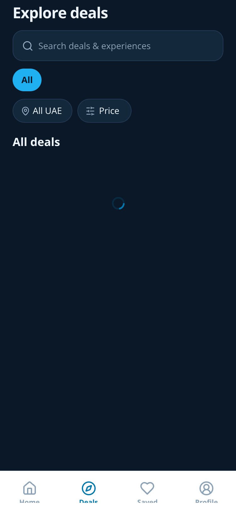 SpoteraDeals screen 1