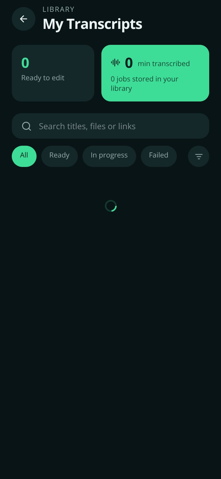 ClipScribe screen 4