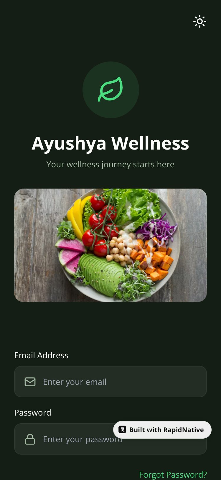 Ayushya Wellness screen 1