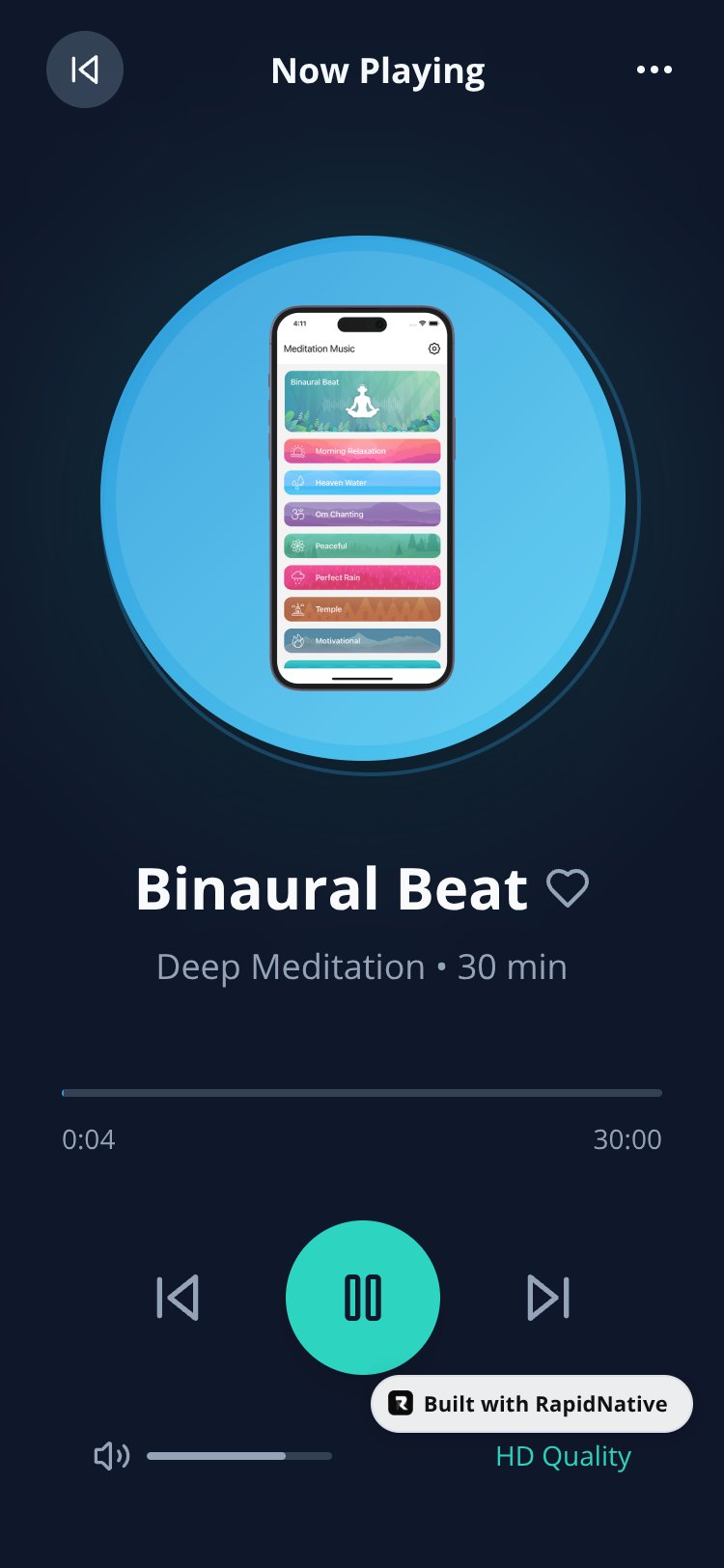 ZenSounds Meditation screen 5