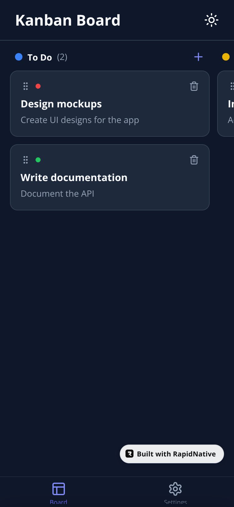 SwiftKit screen 1
