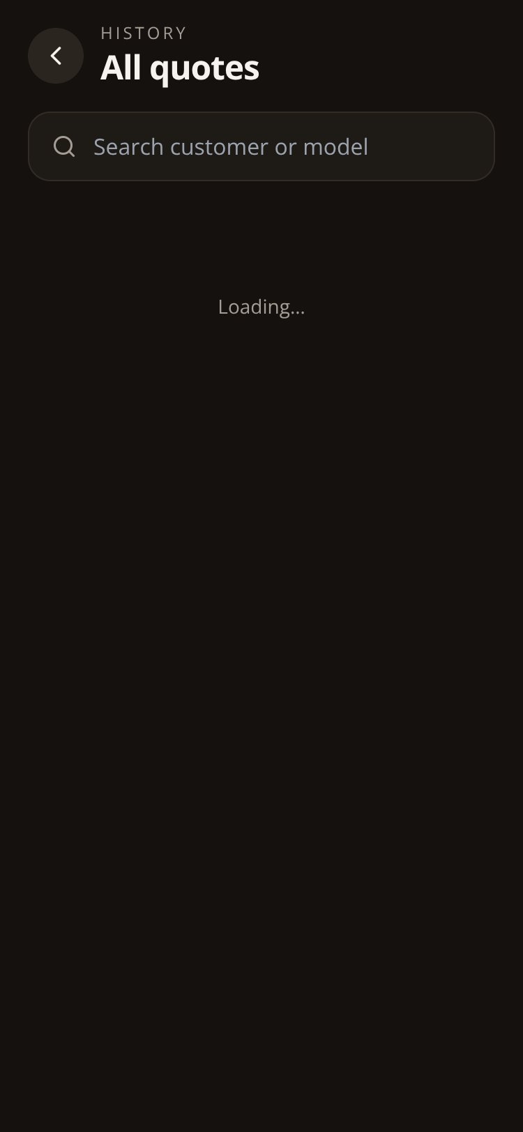 SunQuote screen 3