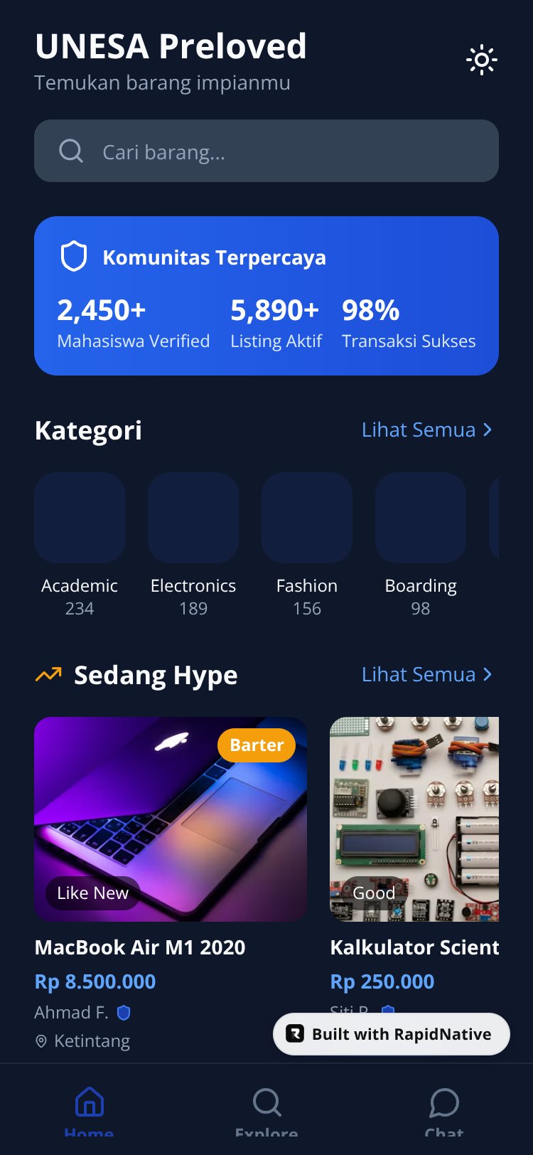 expo-nativewind screen 3