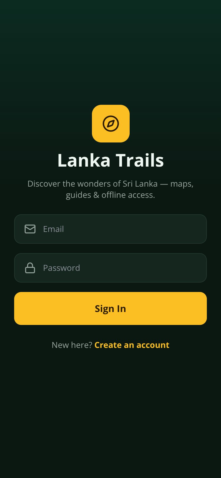 Lanka Trails screen 1