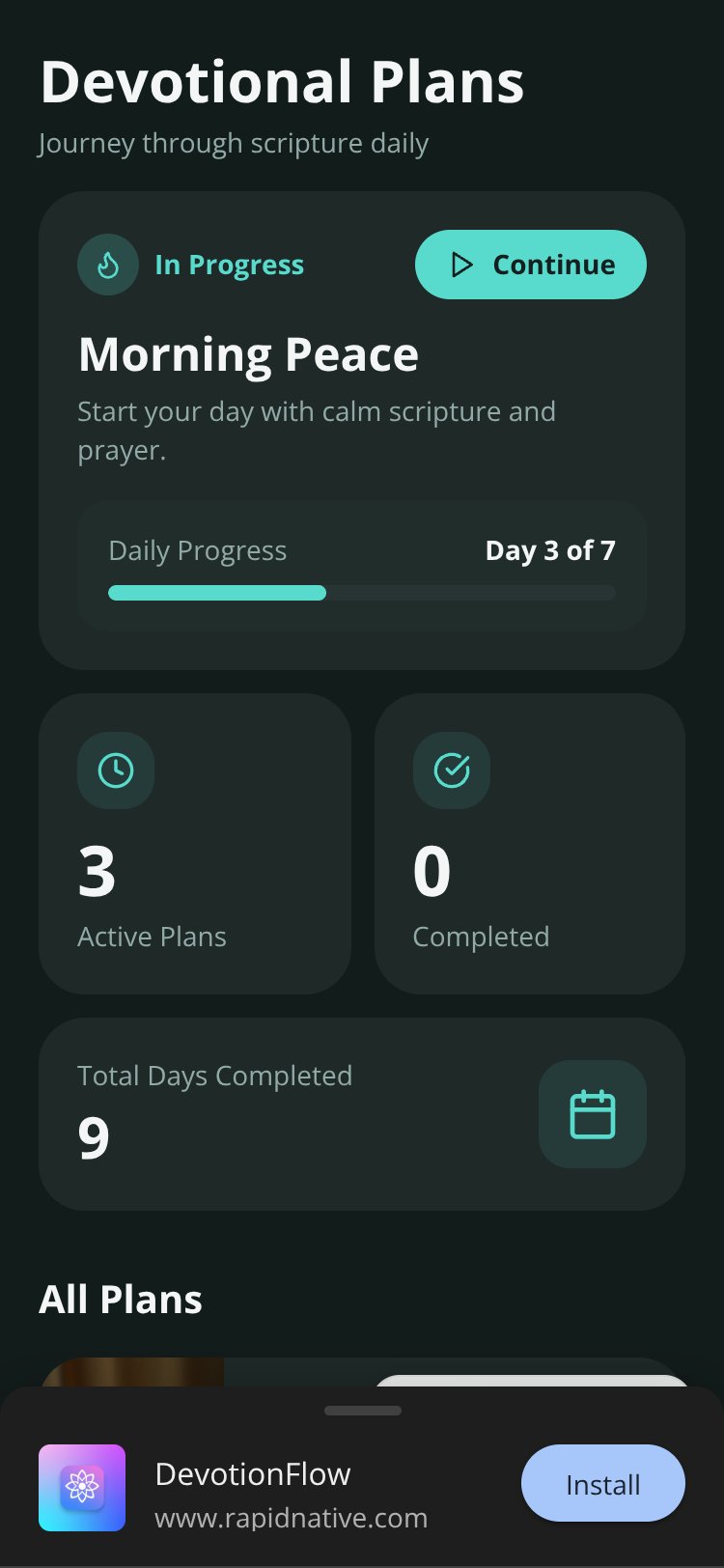 DevotionFlow screen 4