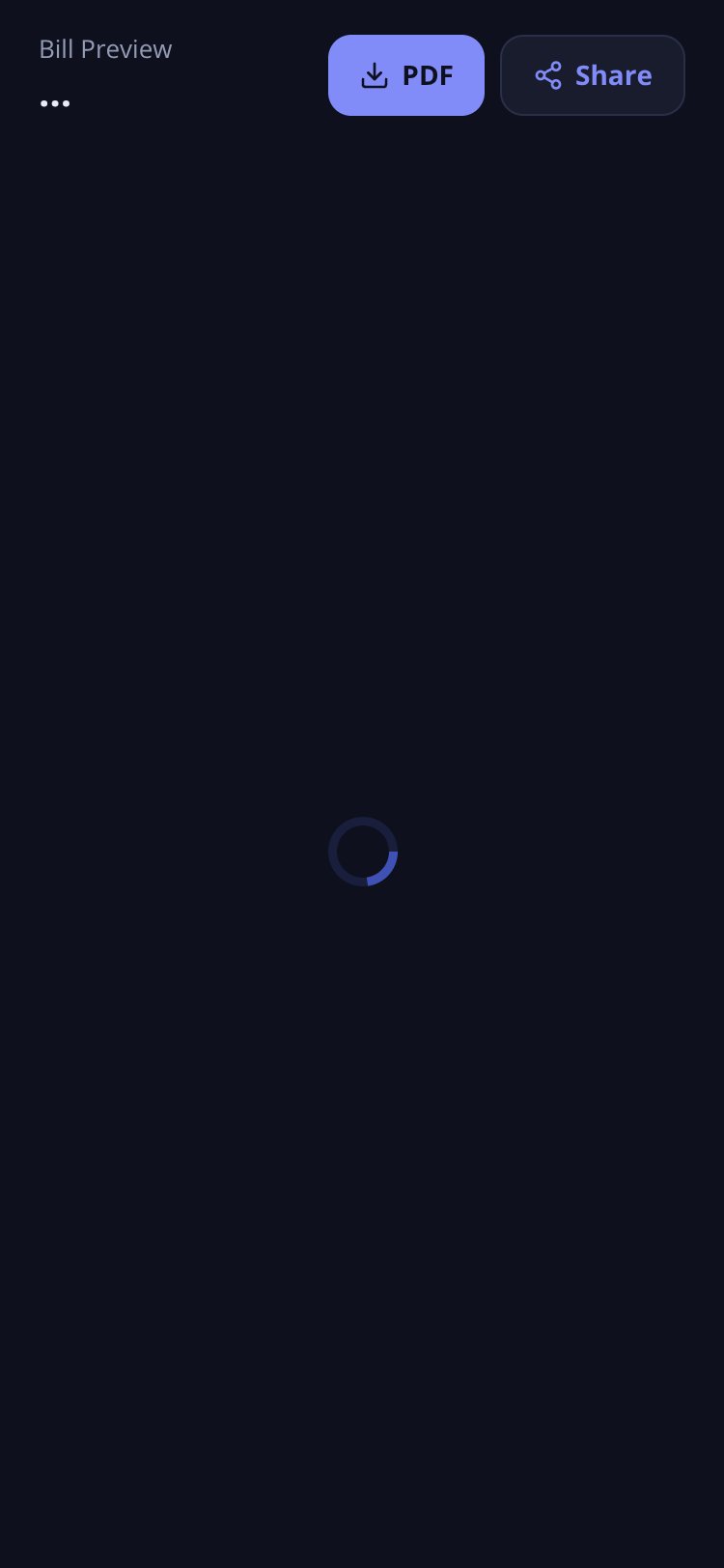 RapidNative App screen 3