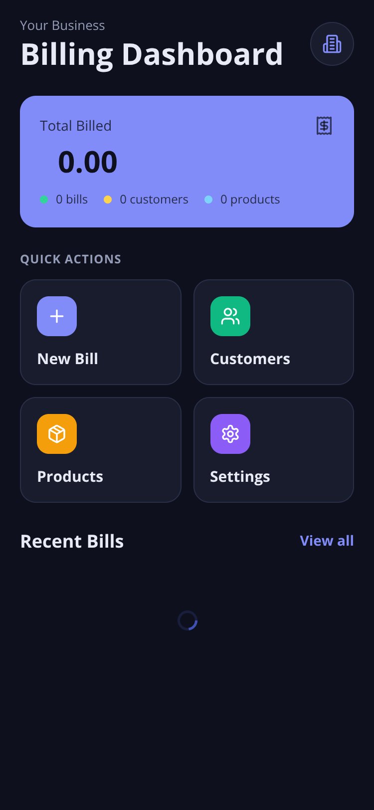 RapidNative App screen 5
