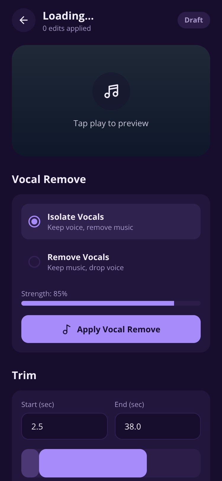 Clipsmith screen 3