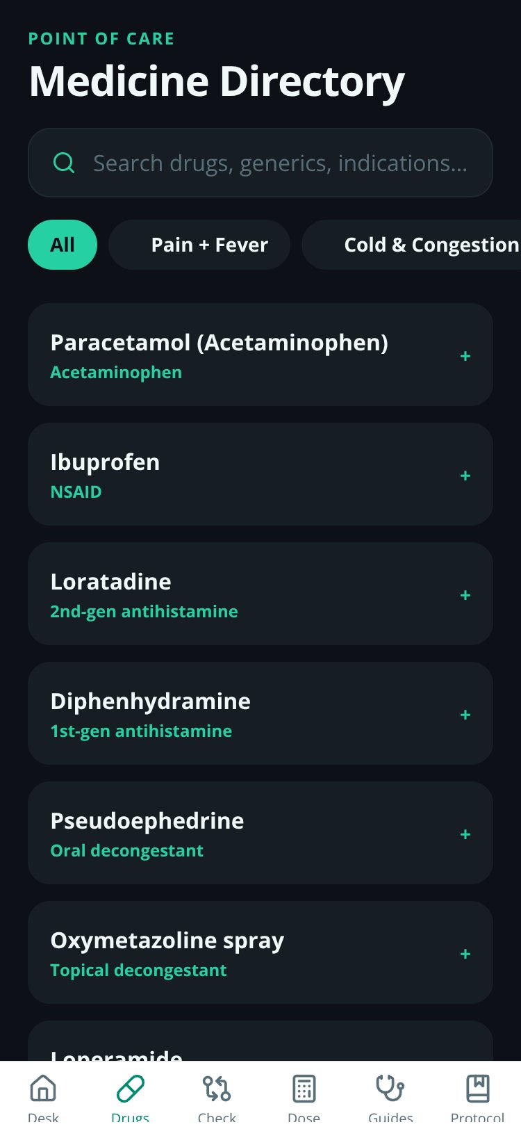 GARA MED screen 1