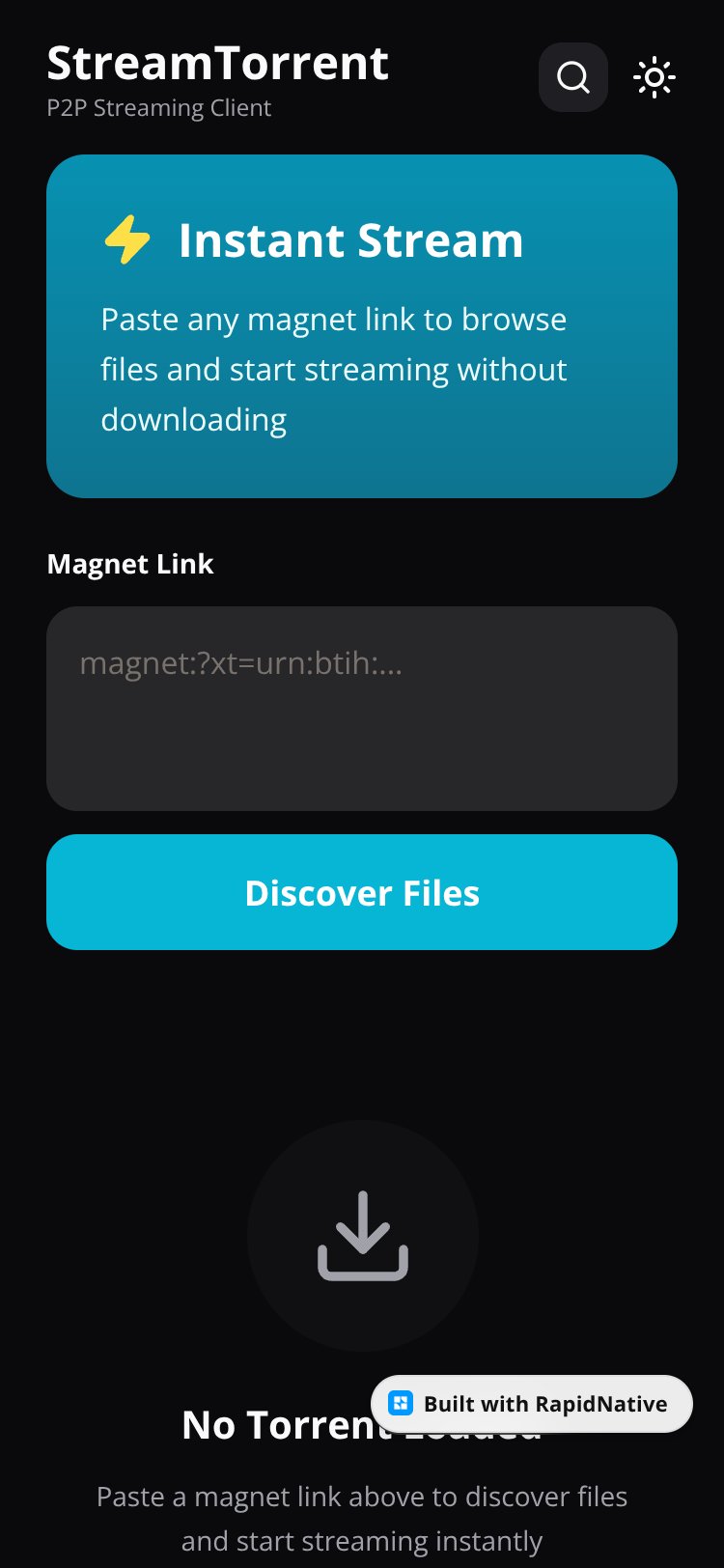 StreamTorrent Mobile screen 5