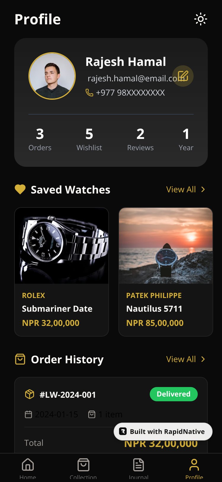 LuxWatchNepal screen 4