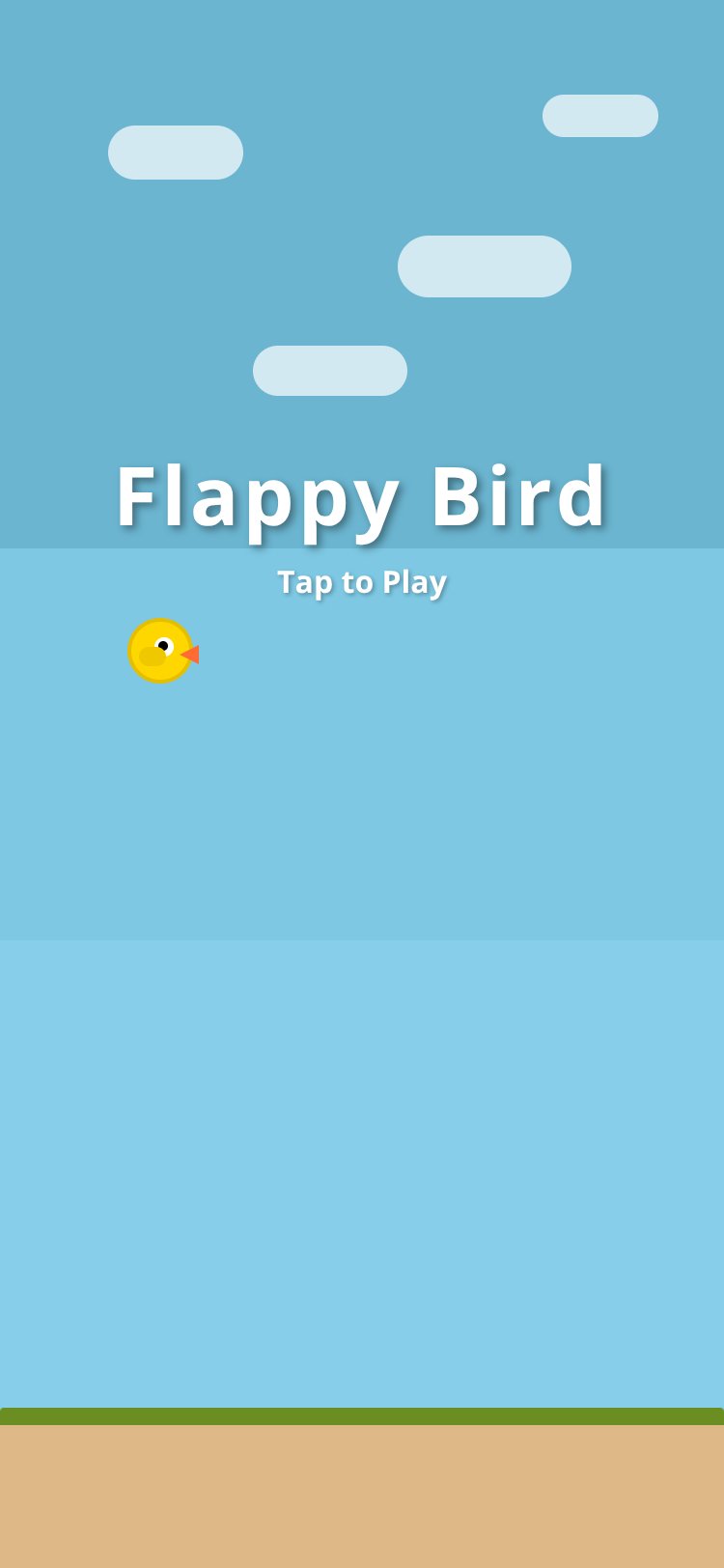 Flappy Bird screen 1
