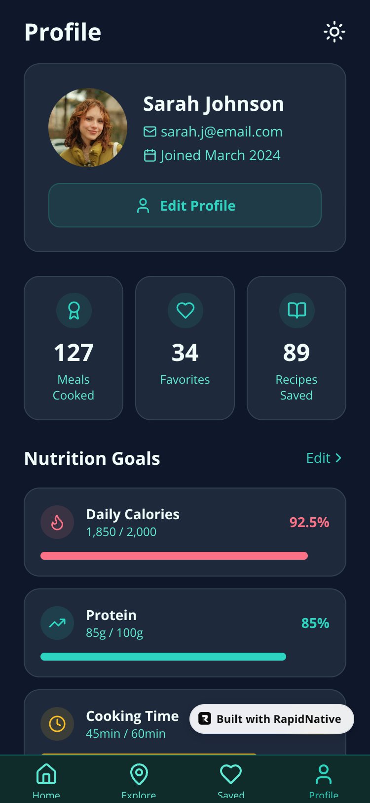 MunchMate screen 3