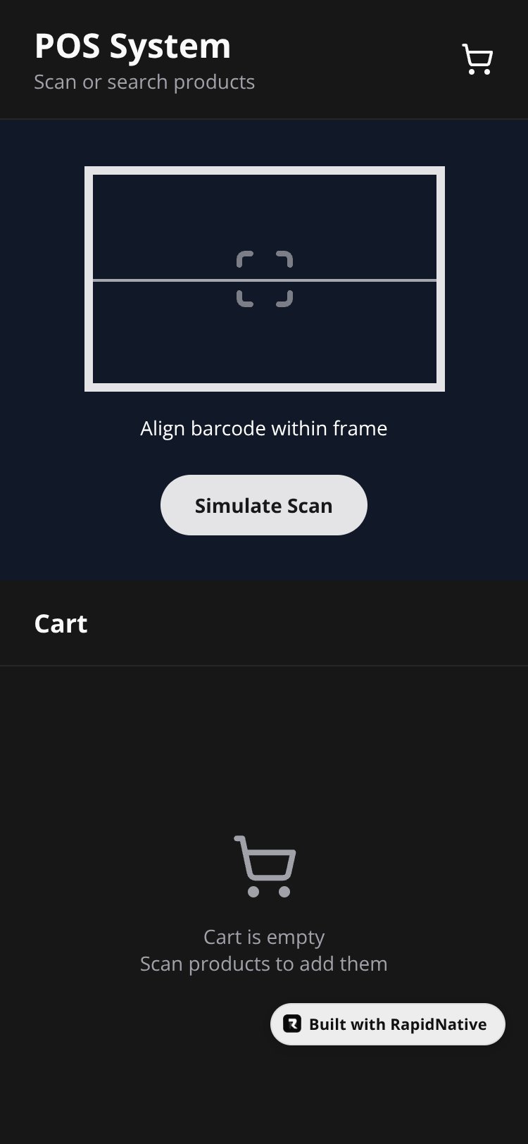 expo-nativewind screen 1
