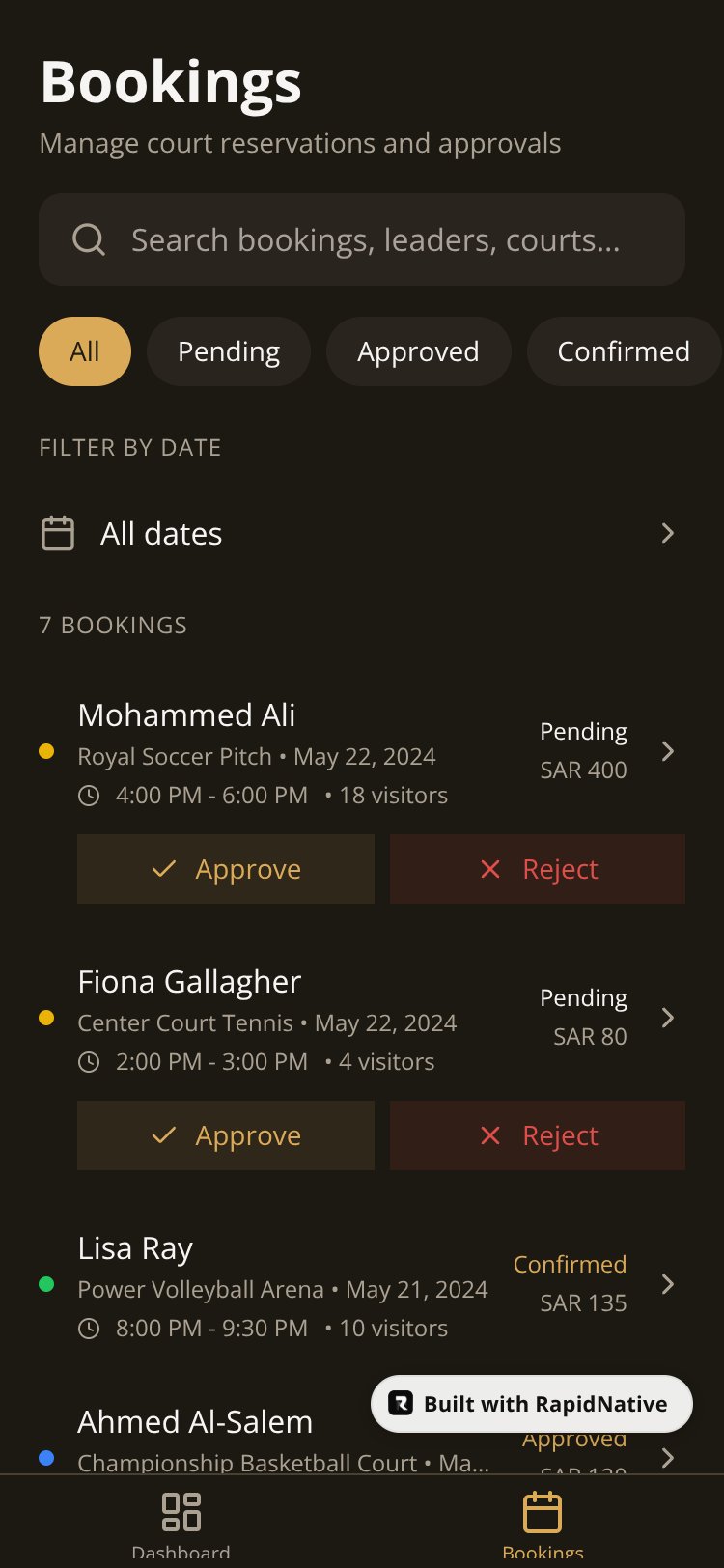 BoldApp screen 4