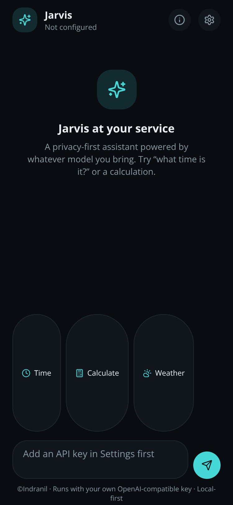 Jarvis screen 1