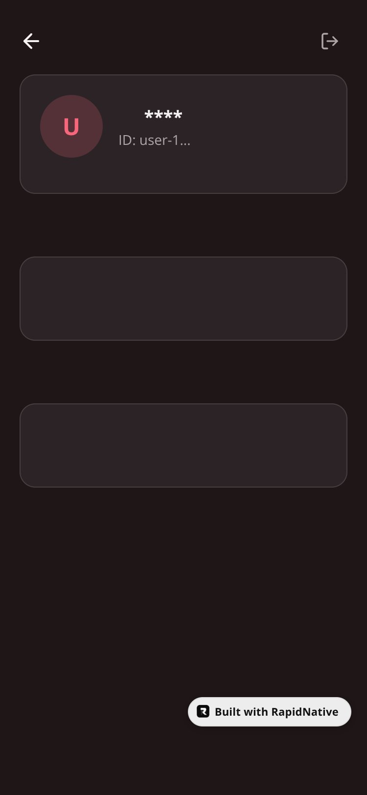 RantSpace screen 2