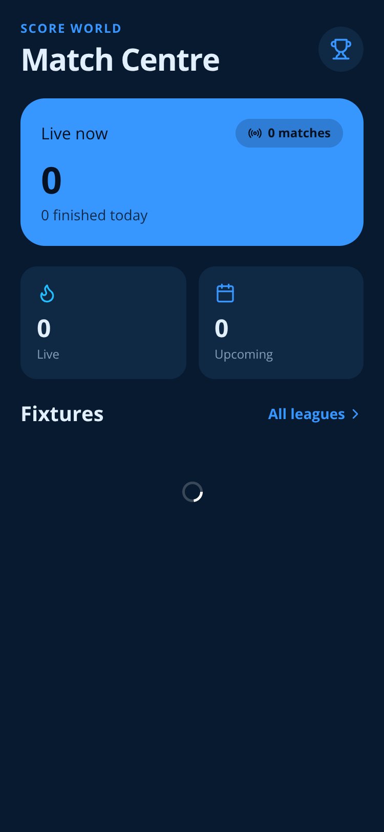 RapidNative App screen 1