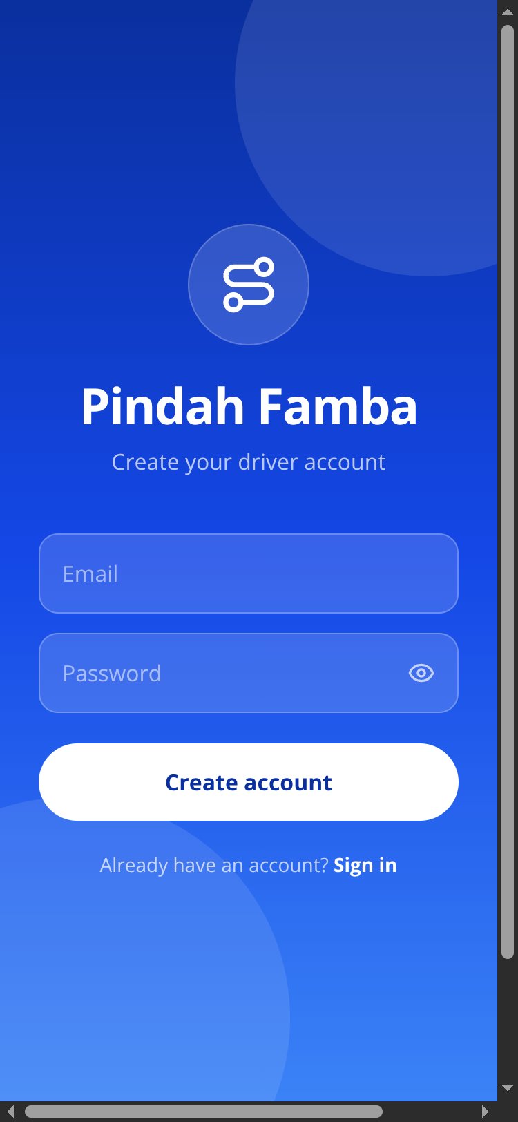 Pindah Famba screen 2