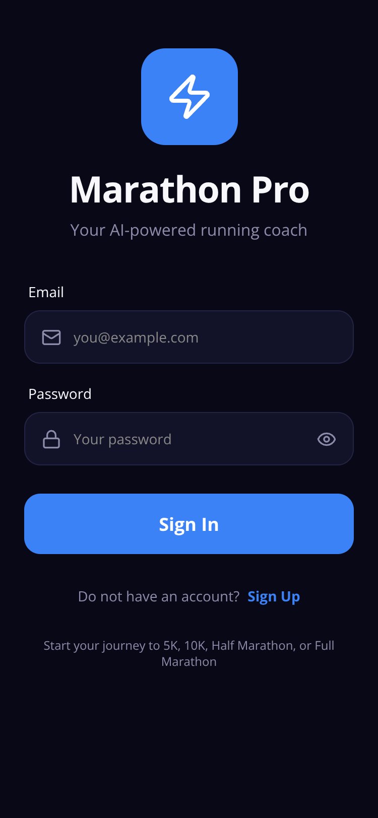 Marathon Pro screen 1