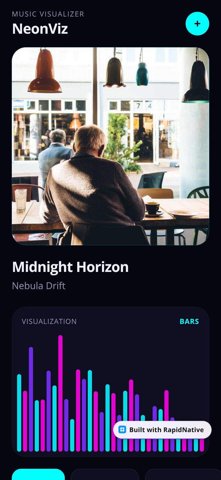 NeonViz screen 1