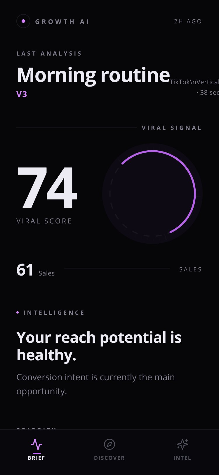 Growth AI screen 3