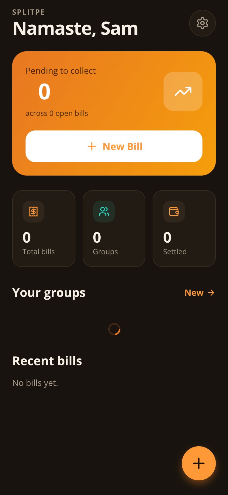RapidNative App screen 4