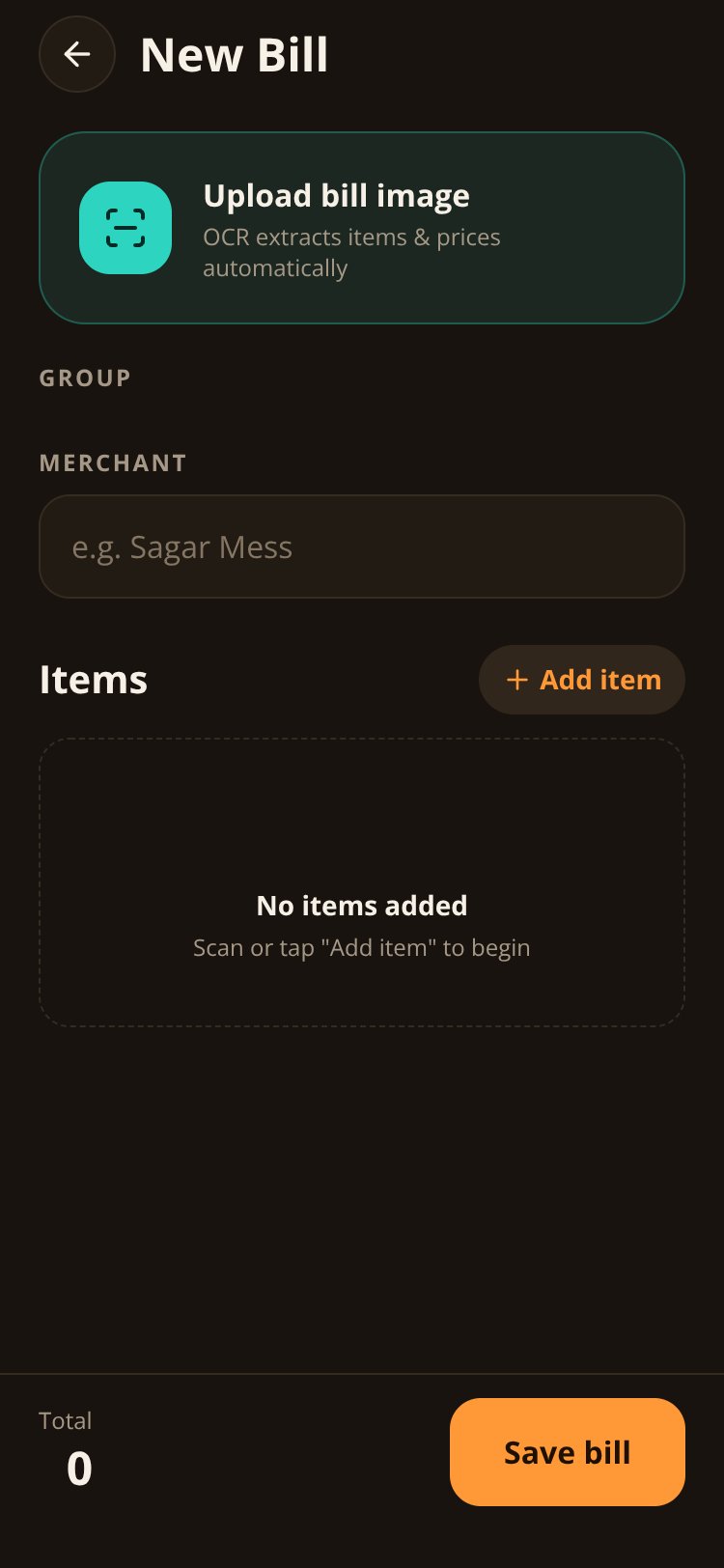RapidNative App screen 5