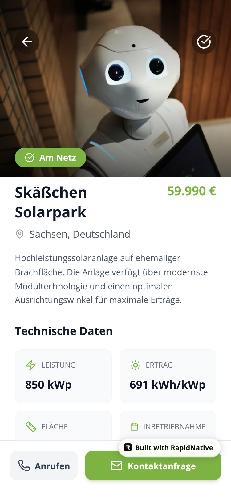 PVMarktplatz screen 4