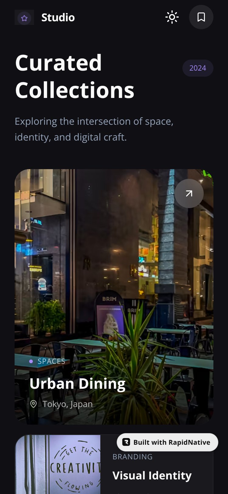 since the user did not provide a specific app name. screen 1