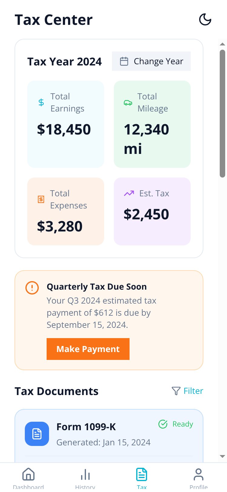 DashMetrics screen 4
